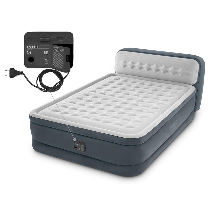 Matelas gonflable randonnée - Gris foncé