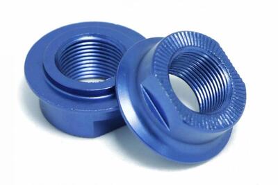 Set van 2 accessoires voor voornaafbekers pride racing racing pro v2/pro sx