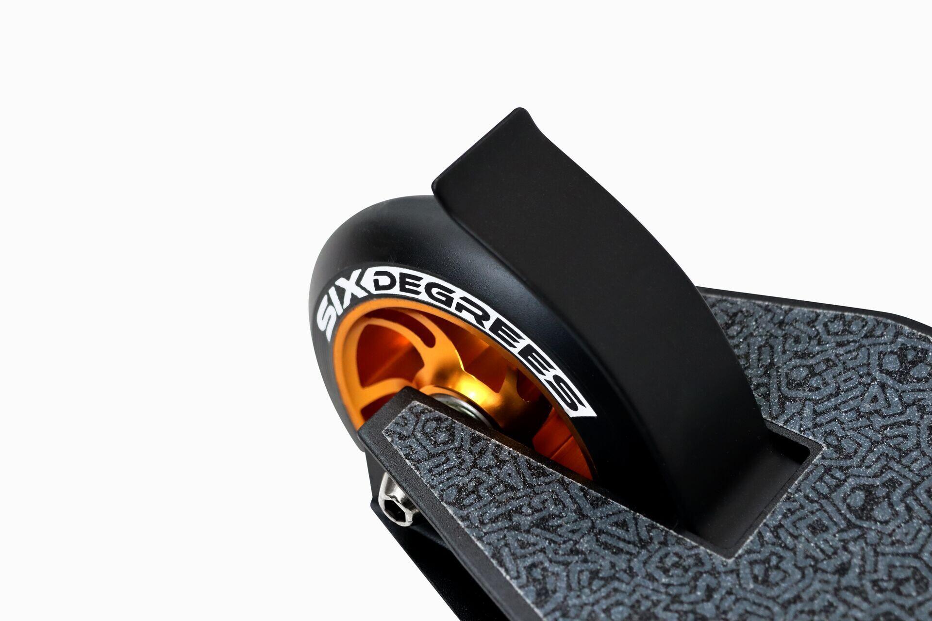 SIX DEGREES Stuntscooter 100 mm schwarz-kupferbraun 11/14
