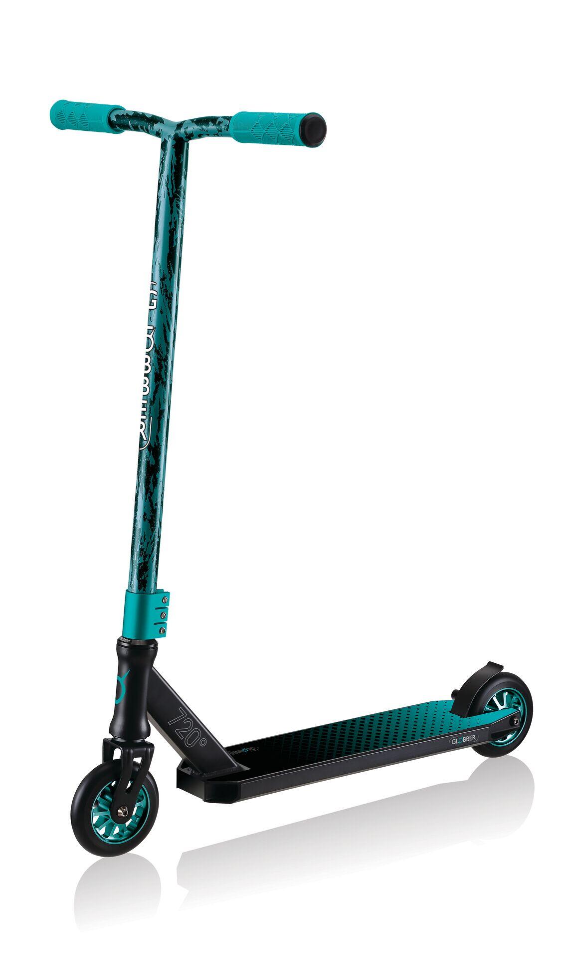 GLOBBER STUNTSCOOTER GS 720 schwarz-türkis 2/6