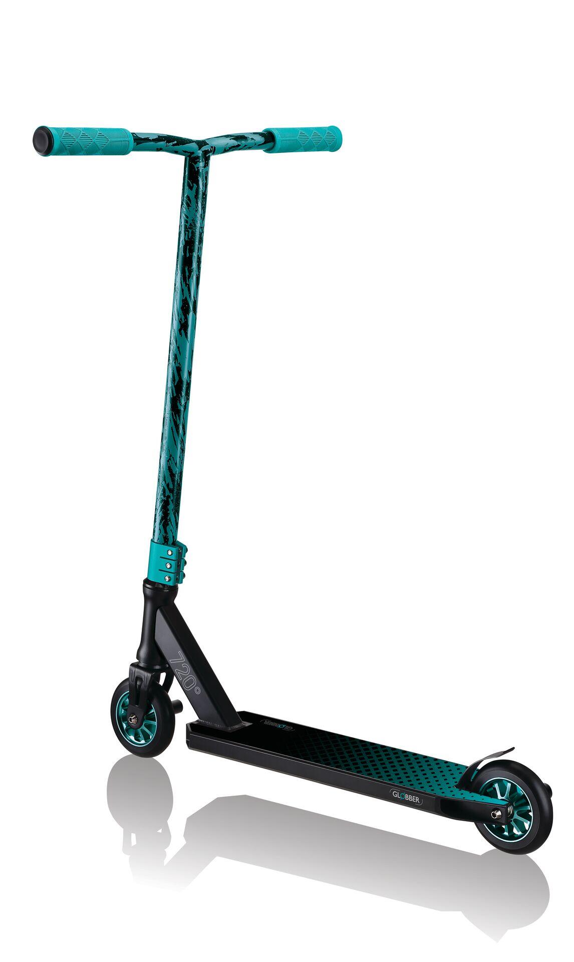 GLOBBER STUNTSCOOTER GS 720 schwarz-türkis 3/6
