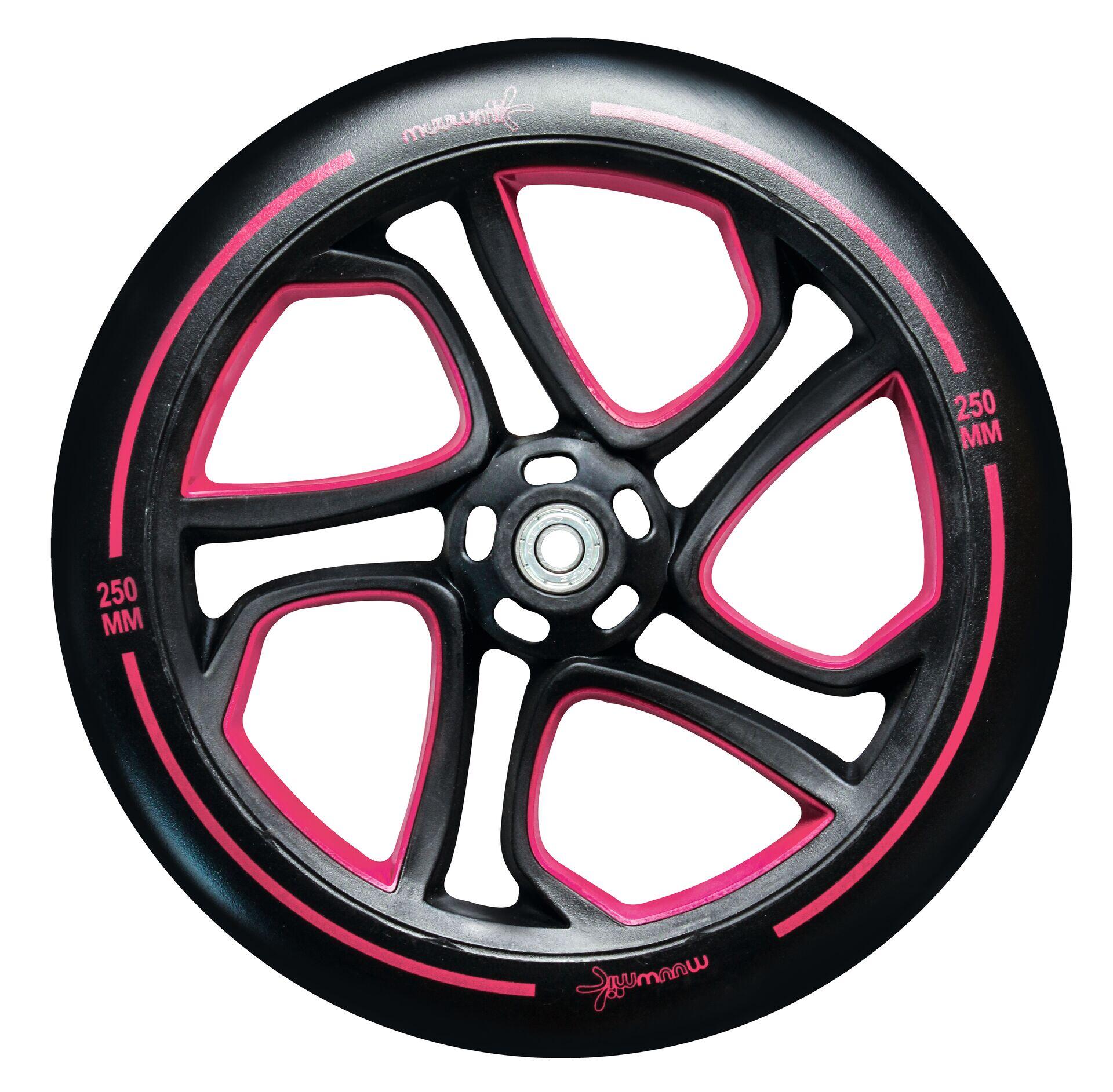 muuwmi Aluminium Scooter Pro 250/215 mm rot 5/7