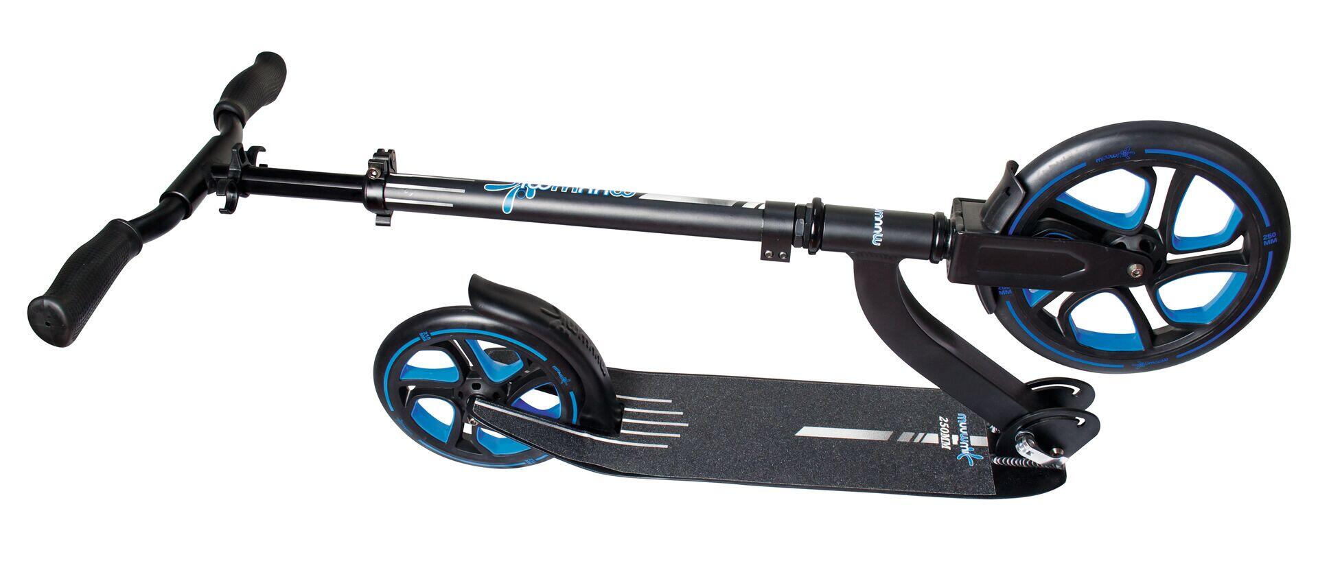 Muuwmi Scooter Pro 250 Junior voetrem blauw/zwart 2/7