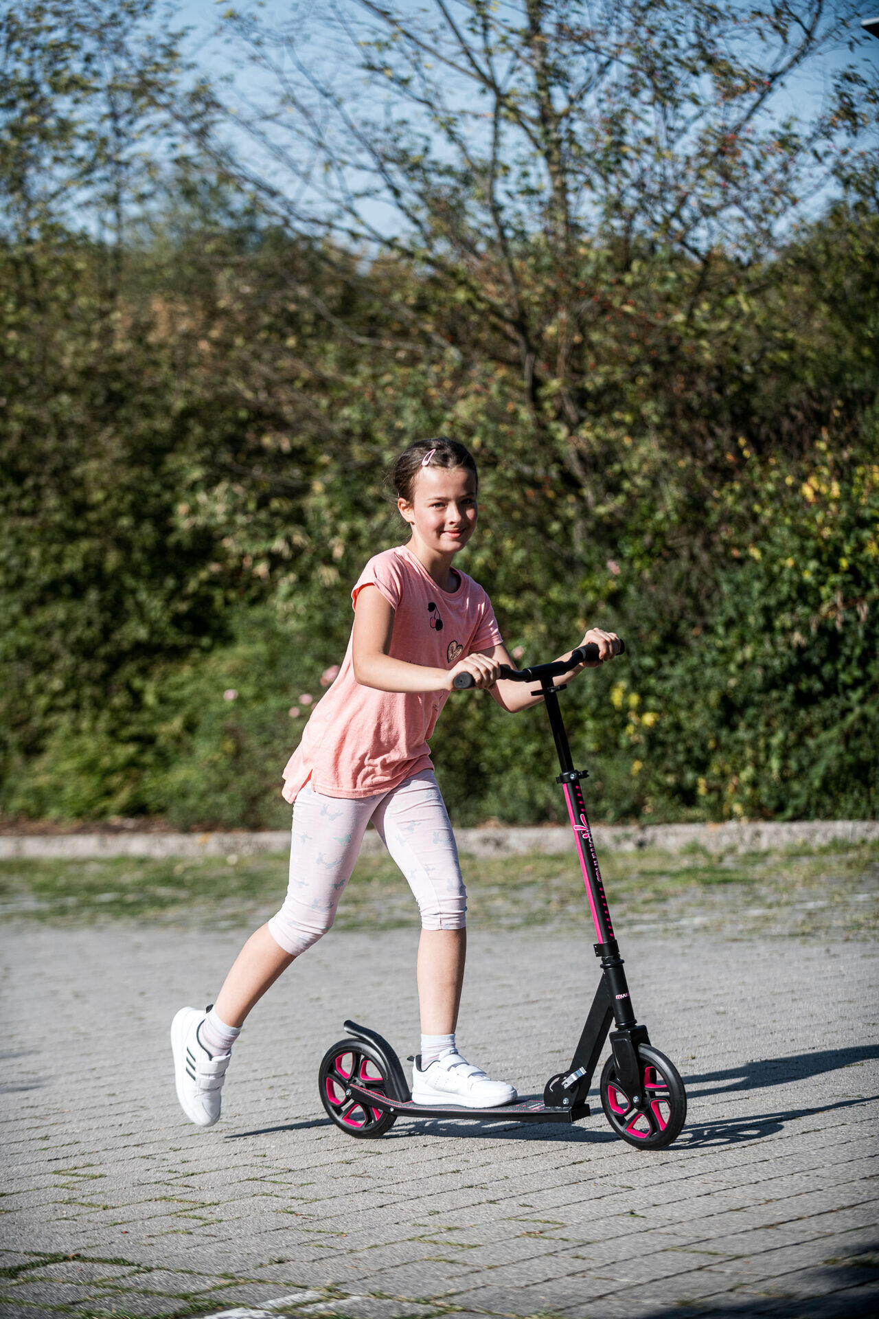 muuwmi Aluminium Scooter Pro 215 mm pink 7/7