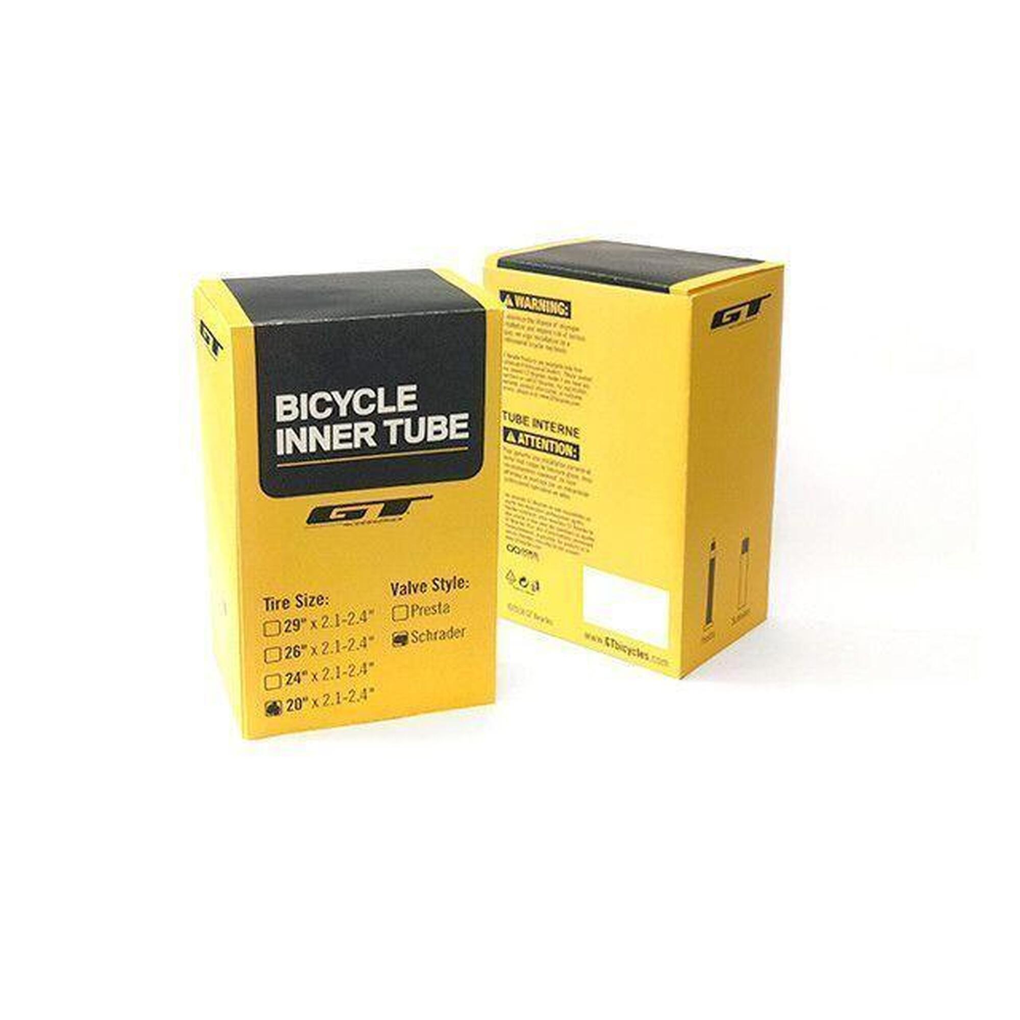 Cámara de Aire para Bicicleta 24" Sección 2,1 a 2,4 Schrader 35mm