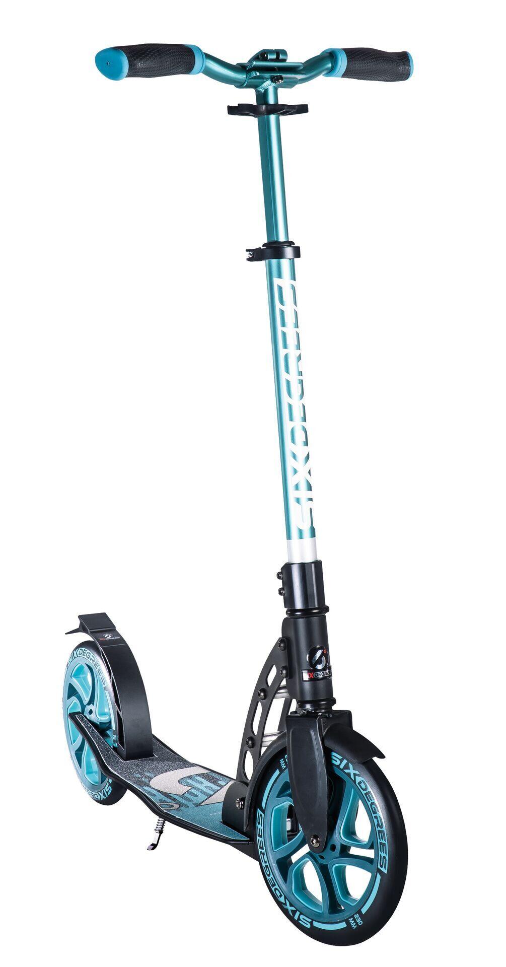 SIX DEGREES Aluminium Scooter 230/215 mm türkis 8/14