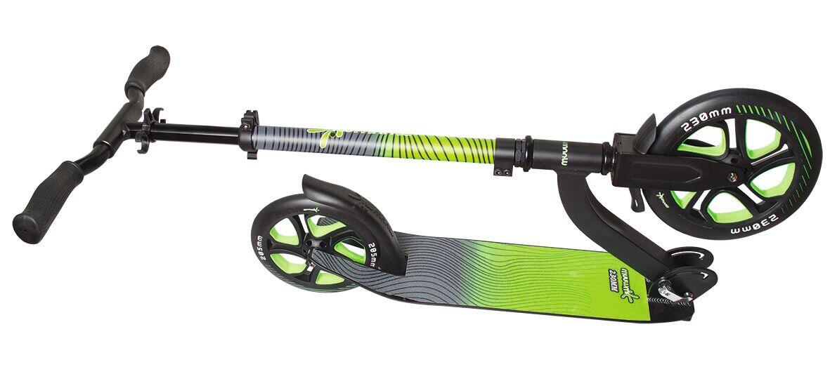 muuwmi Aluminium Scooter Pro 230/205 mm grün 2/7