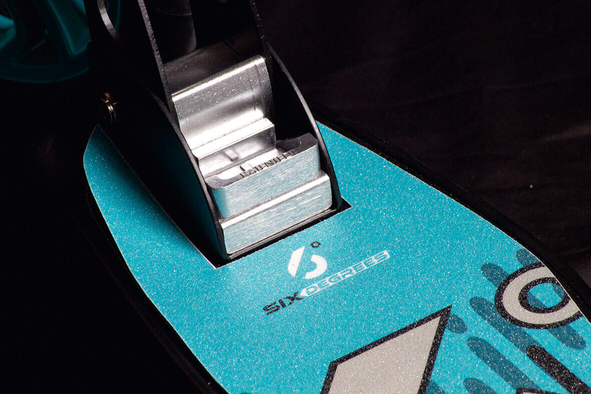 SIX DEGREES Aluminium Scooter 230/215 mm türkis 10/14