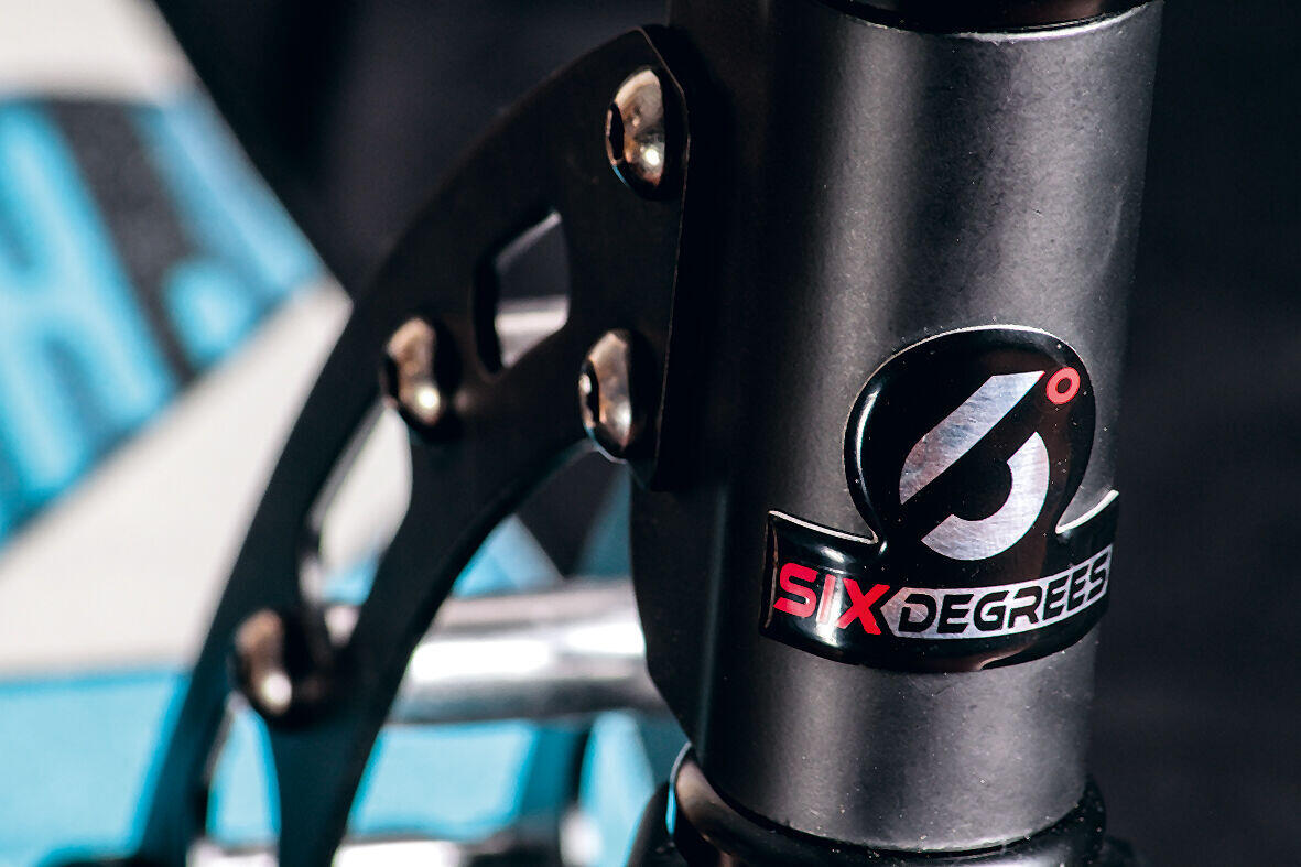 SIX DEGREES Aluminium Scooter 230/215 mm türkis 11/14