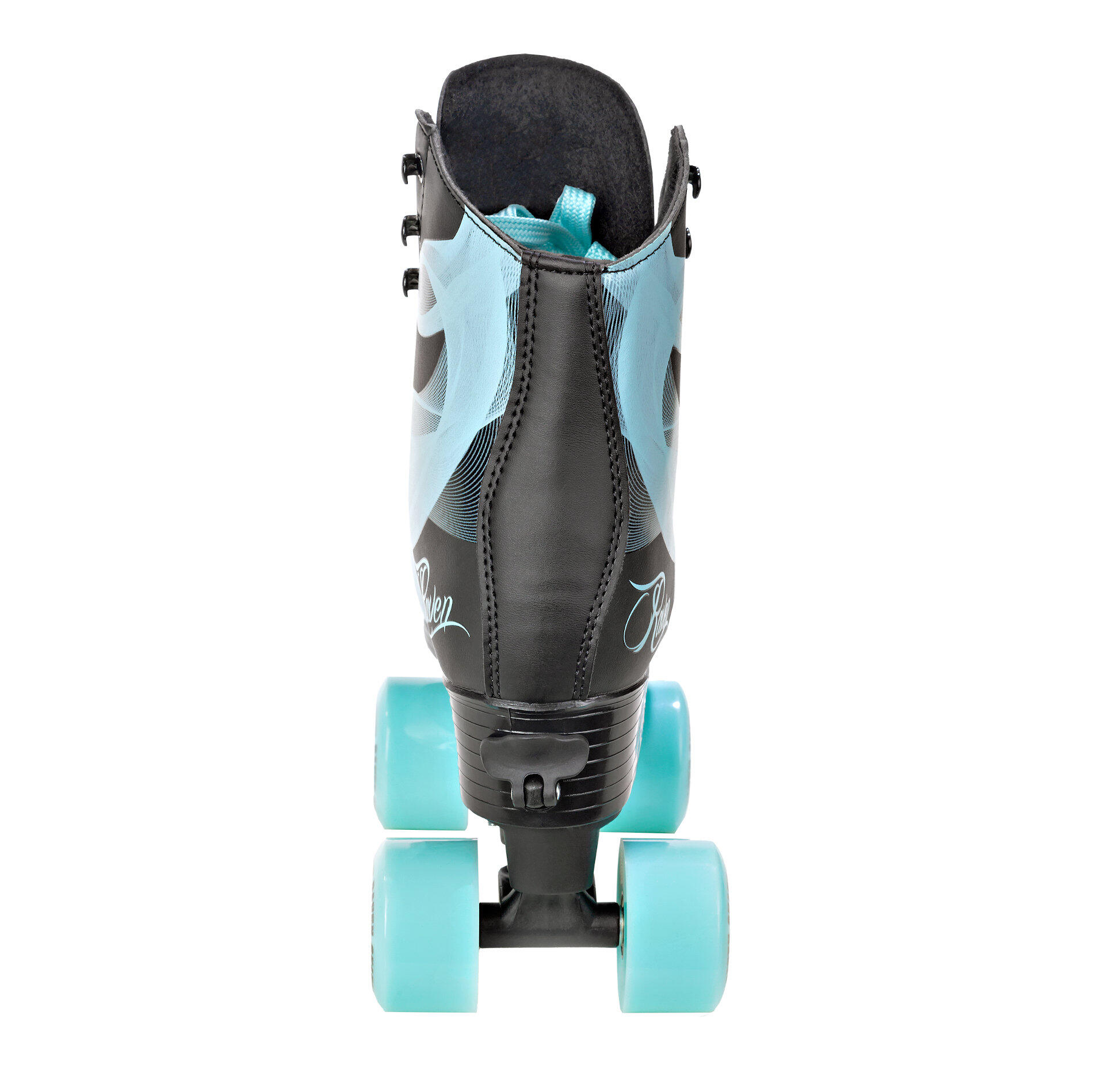 Classic verstelbare rolschaatsen Serena Zwart/Mint 3/5