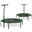 Camas Elásticas Y Trampolines Ejercicio Con Agarre Neo-Sport Ns-103 Verde