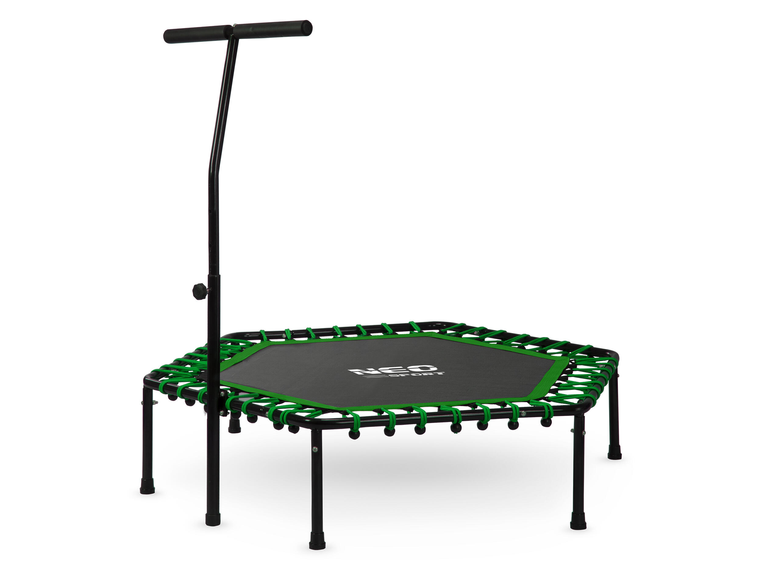 Erwachsene Trampolin Fitness mit Griff - Ns-103 grün 4/5