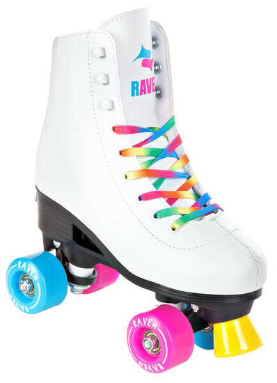 Patines Clásicos Retro Ajustables Iris Blanco