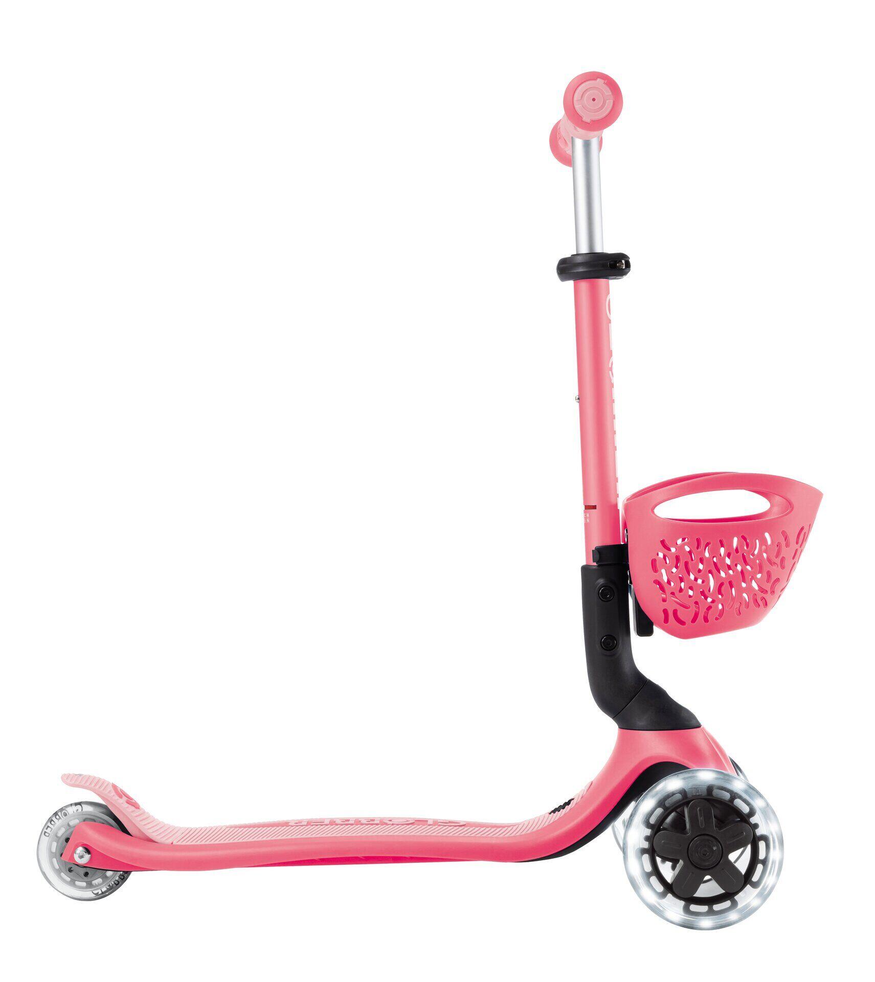 Scooter  GO UP Baby Lights 360°  Deep Pastel Pink 13/14