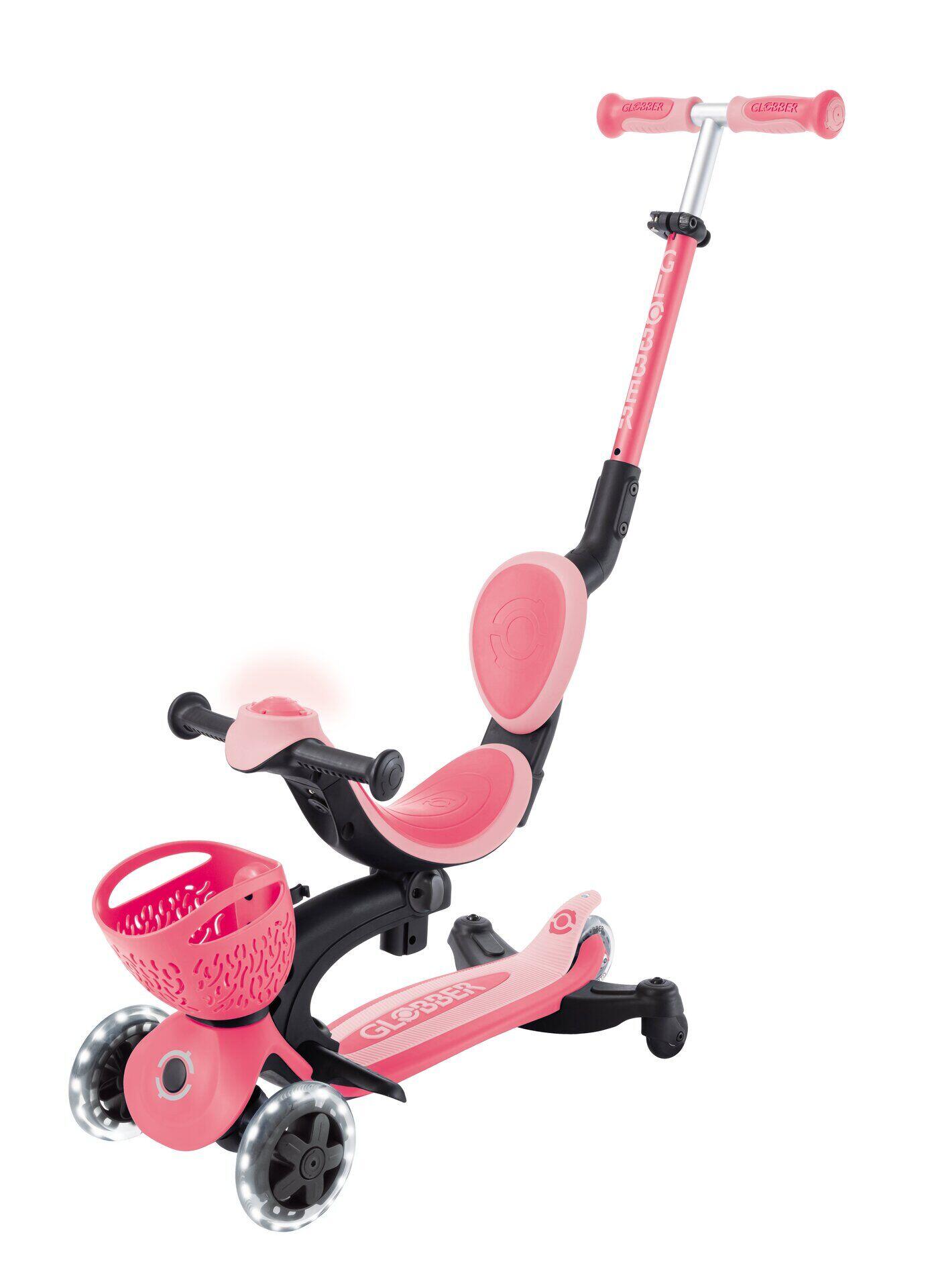 Scooter  GO UP Baby Lights 360°  Deep Pastel Pink 8/14