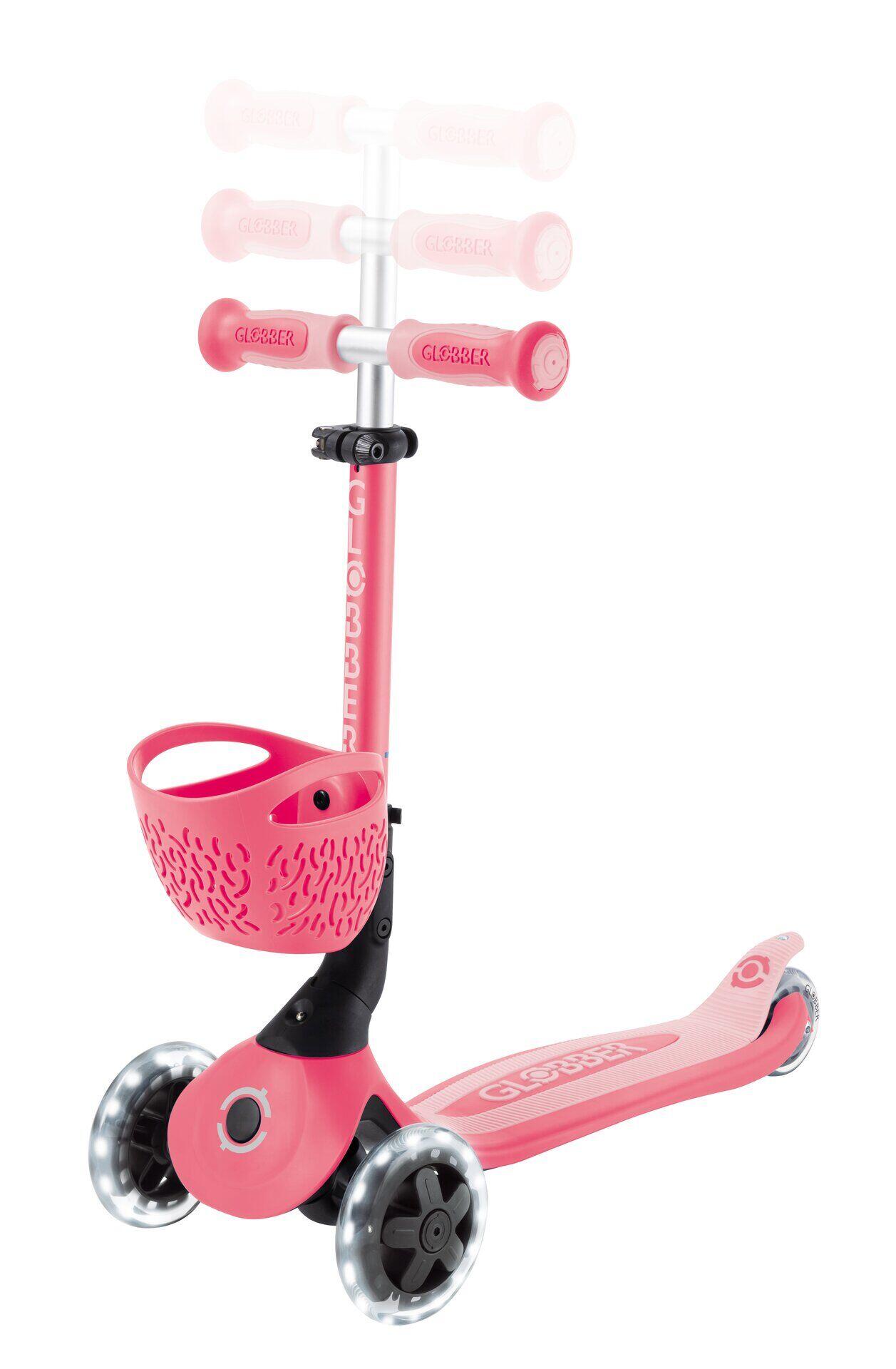 Scooter  GO UP Baby Lights 360°  Deep Pastel Pink 10/14