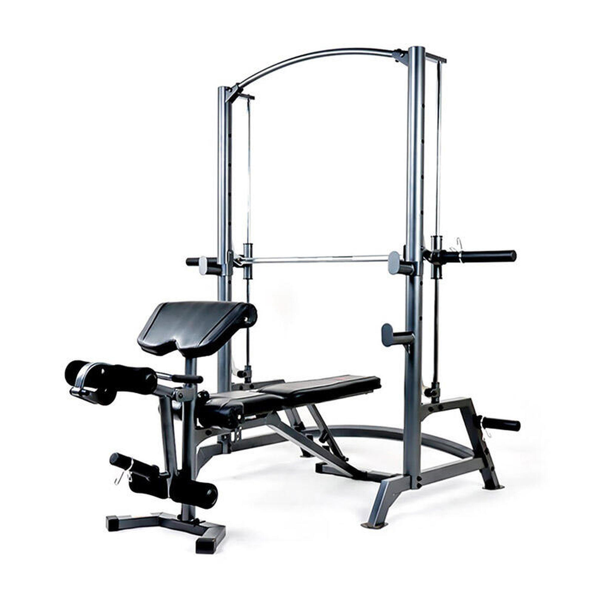 Machine multistation - musculation acier - Olympic System SM1050 noir