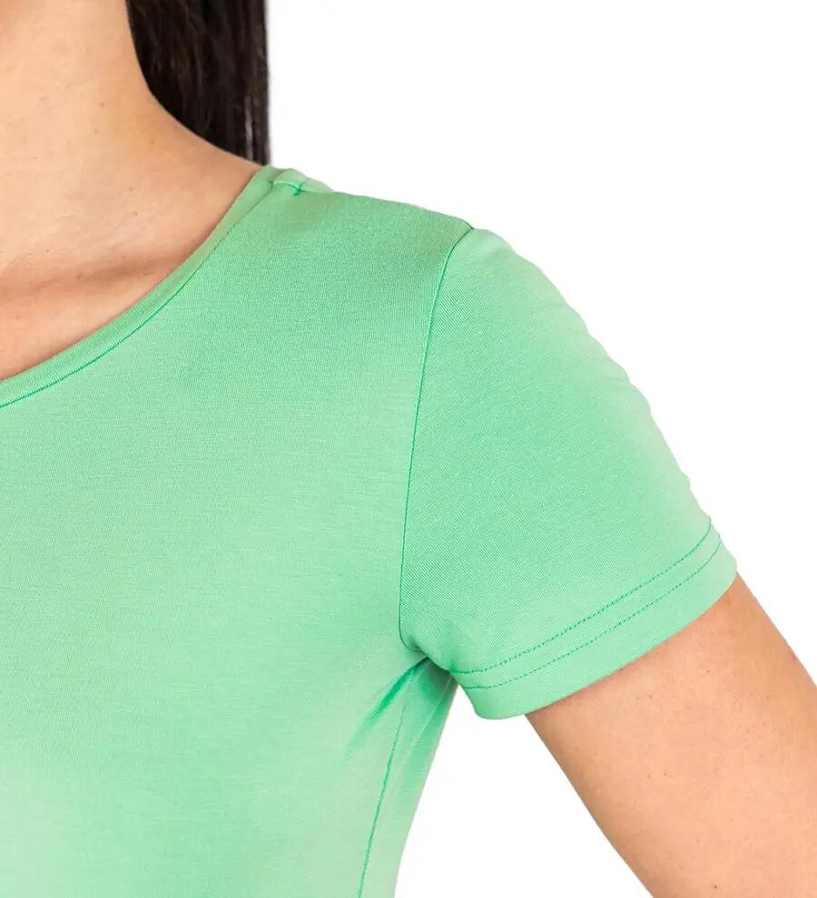 Tricou crew femei bambus 3/5