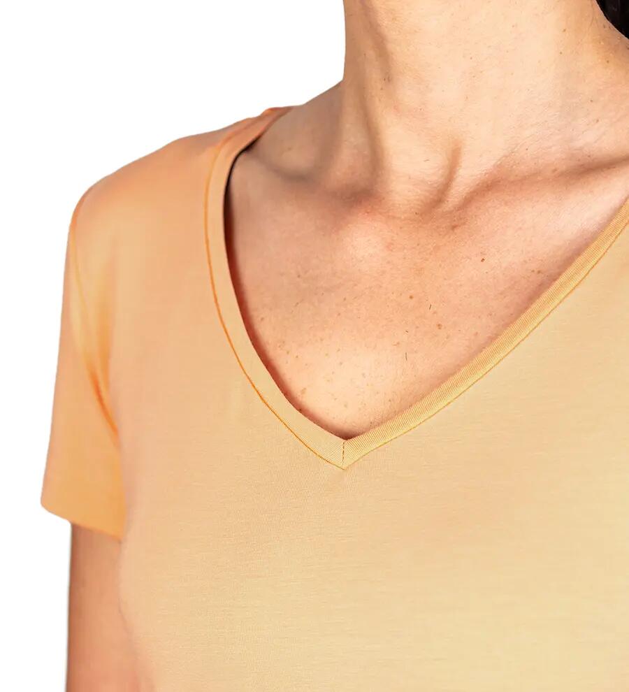 Tricou v-neck femei bambus 2/6
