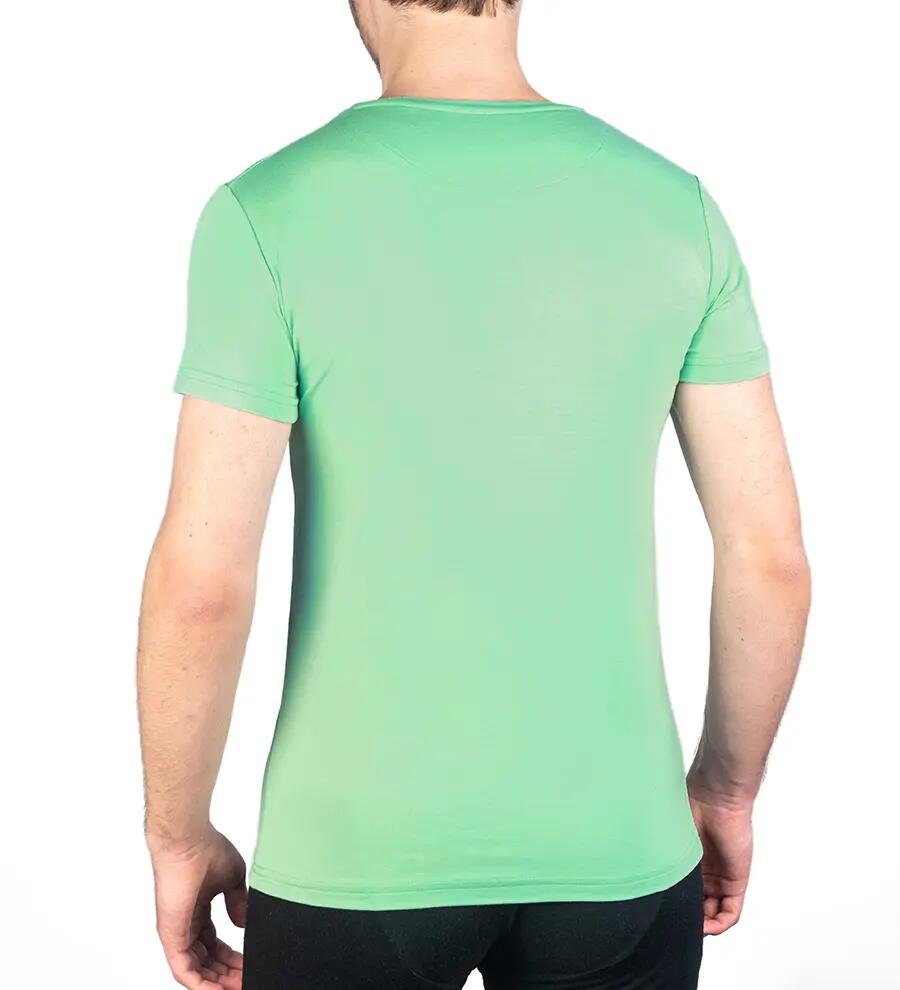Tricou crew bărbați bambus 4/5