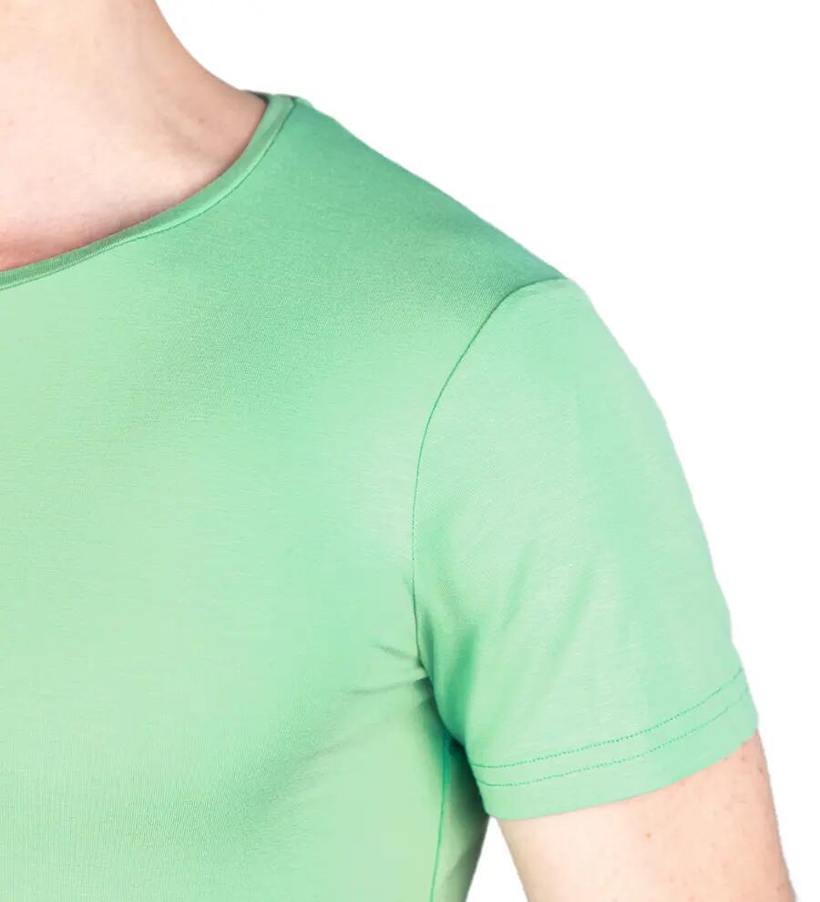 Tricou crew bărbați bambus 2/5