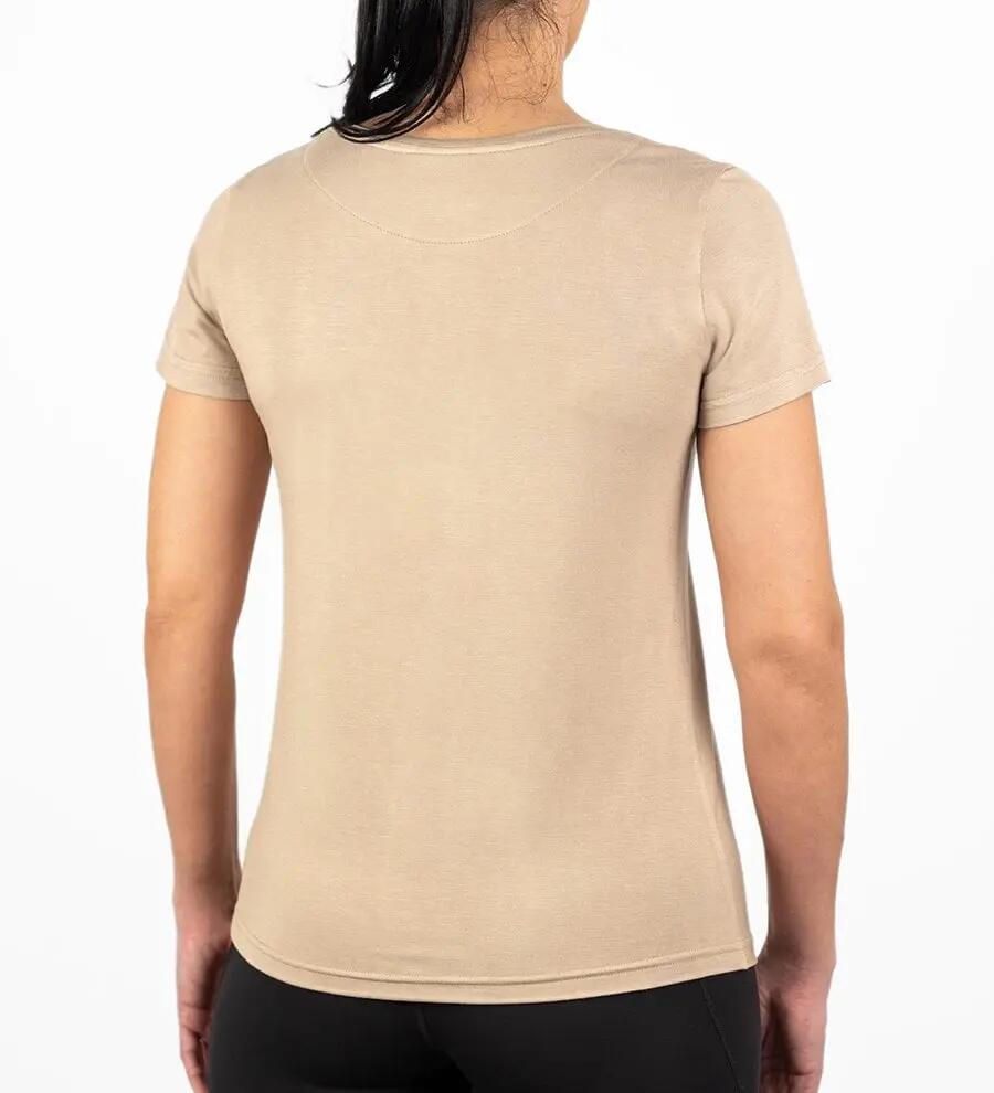Tricou crew femei bambus 2/6
