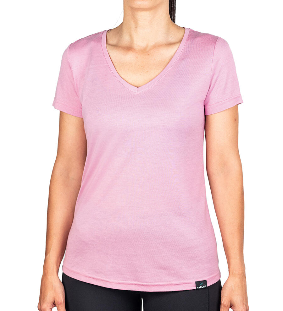 Tricou v-neck femei modal