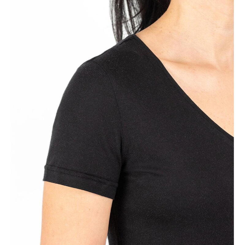 Tricou v-neck femei Tencel