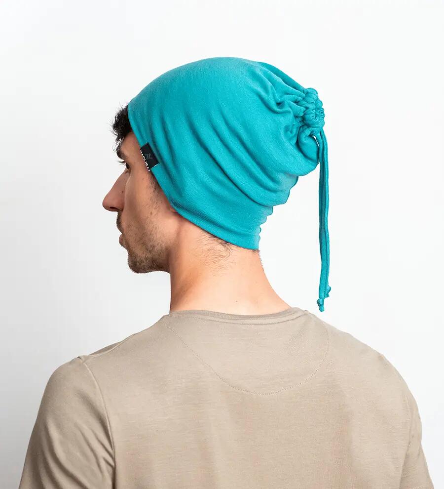 Căciulă cu șnur 100% merino 3/6