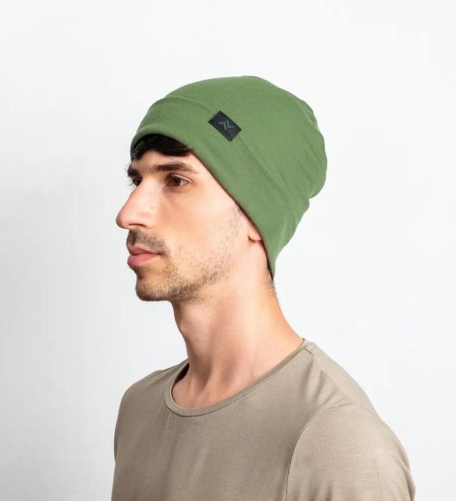 Căciulă dublă 100% merino 2/5
