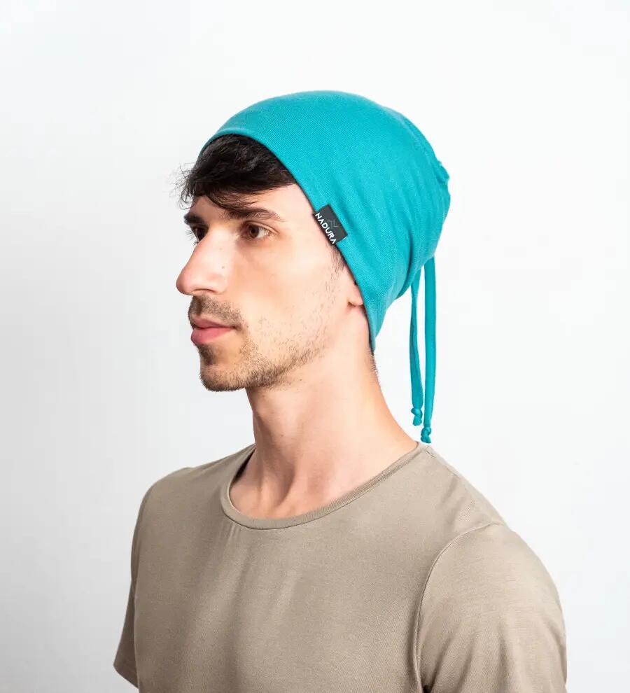 Căciulă cu șnur 100% merino 2/6