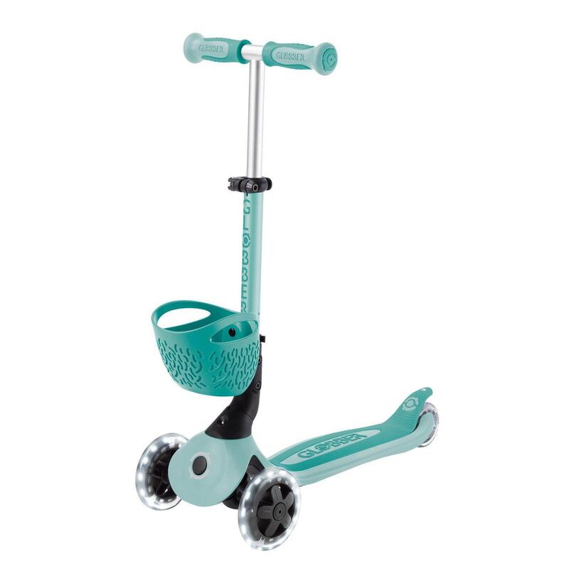 Trottinette évolutive GO-UP BABY 360 LIGHTS - Vert menthe