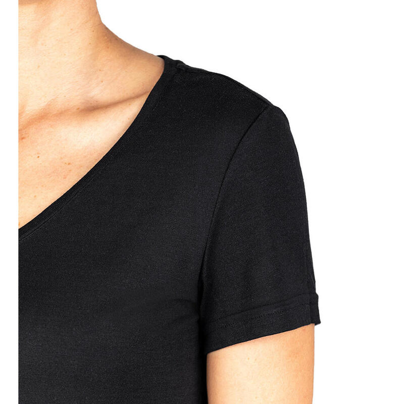 Tricou v-neck femei modal