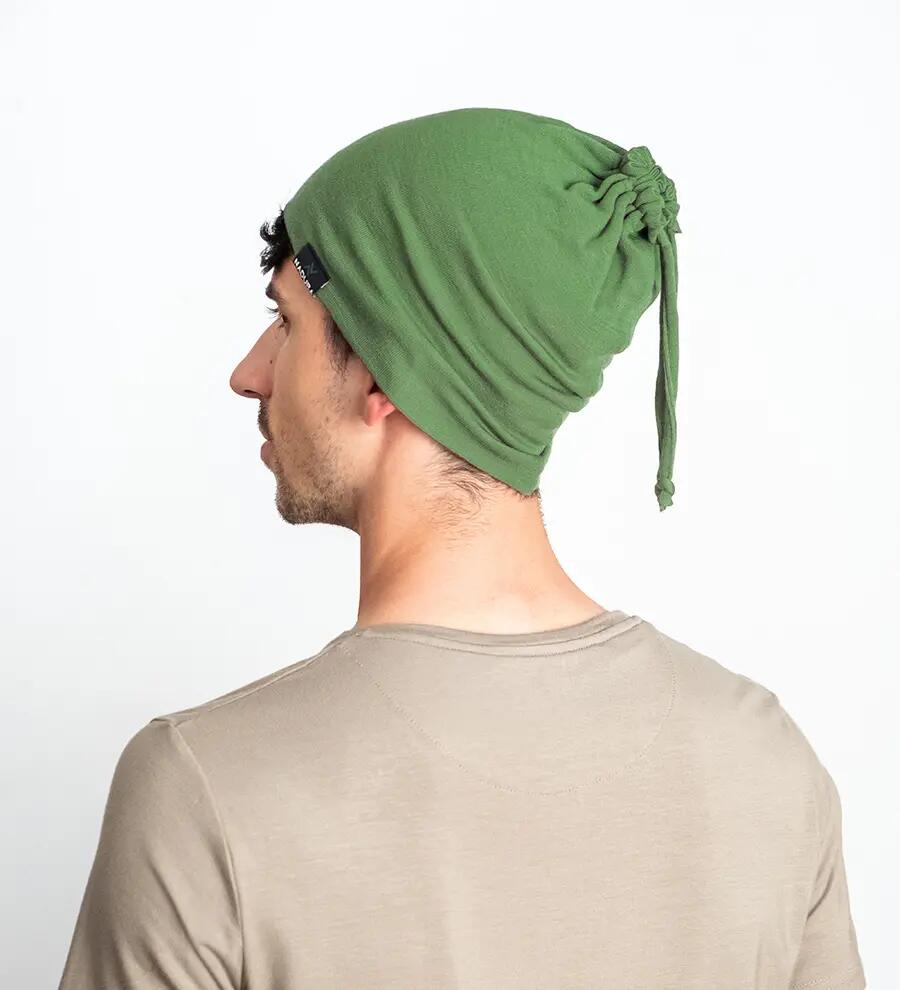 Căciulă cu șnur 100% merino 3/6