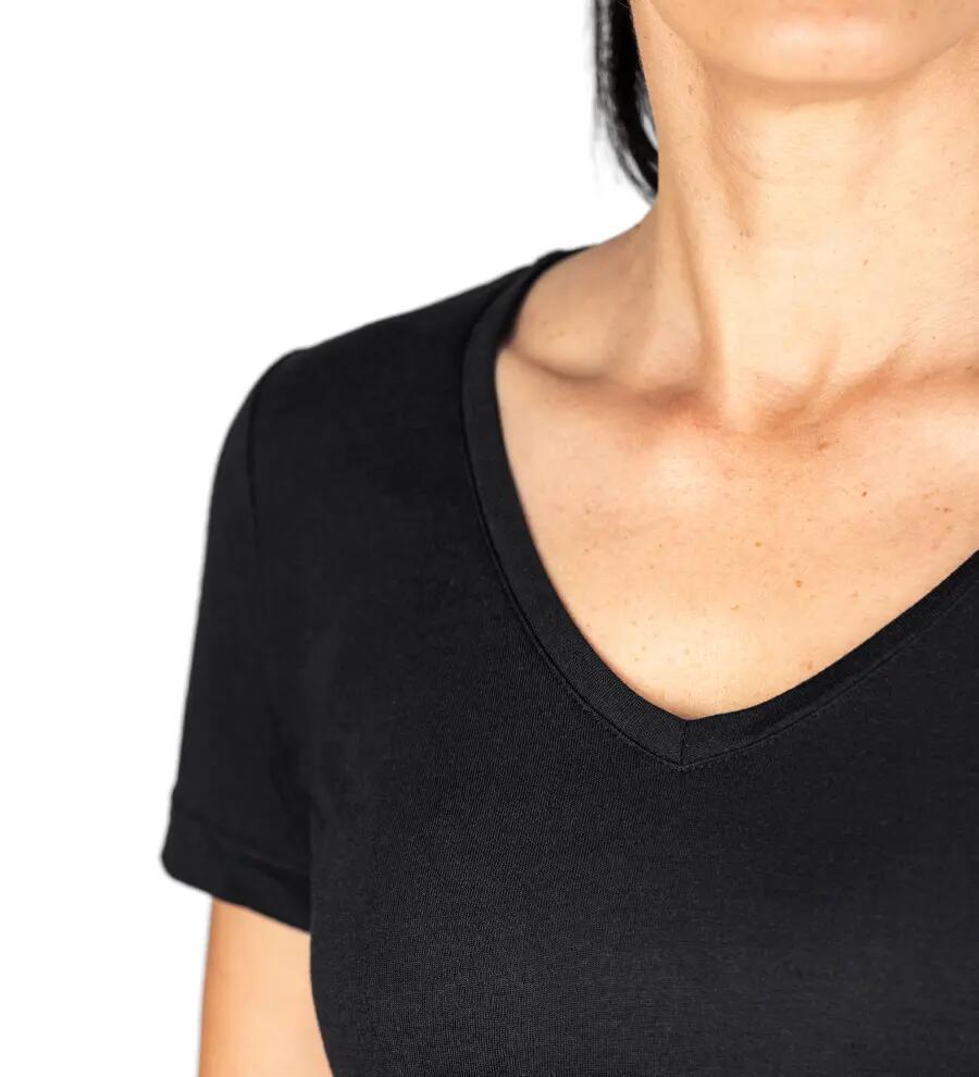 Tricou v-neck femei modal 4/6