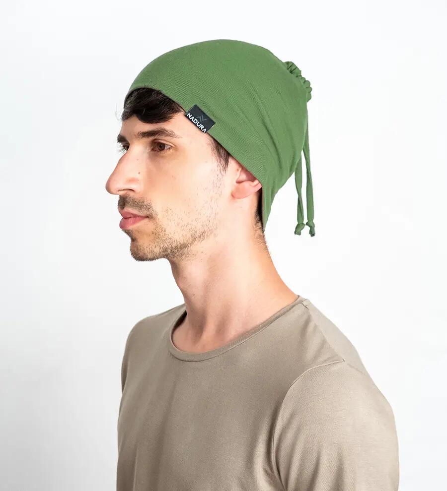 Căciulă cu șnur 100% merino 2/6