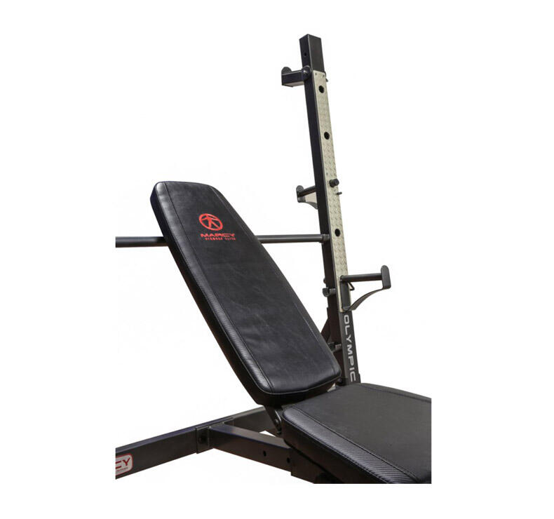 Halterbank - staal bodybuilding - MD857 zwart 3/5