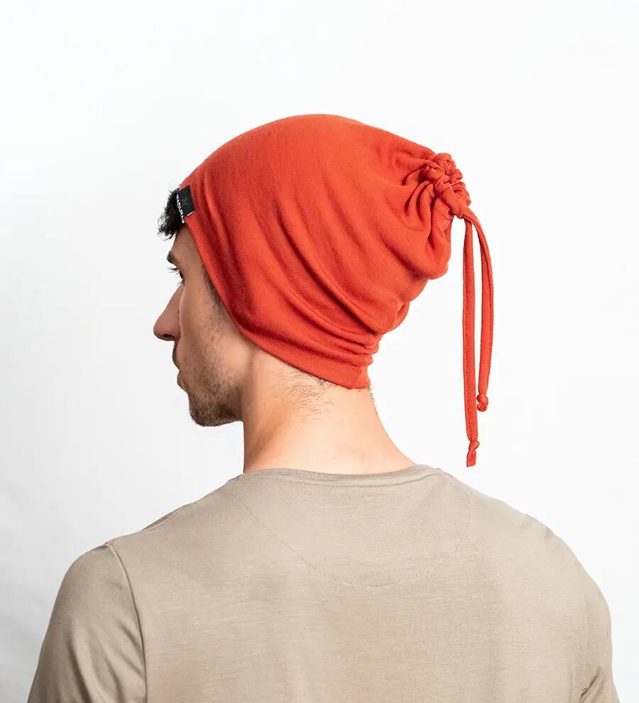 Căciulă cu șnur 100% merino 3/6