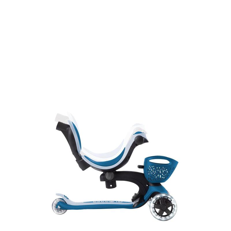 Globber Go Up Baby Learn 360 en bleu foncé