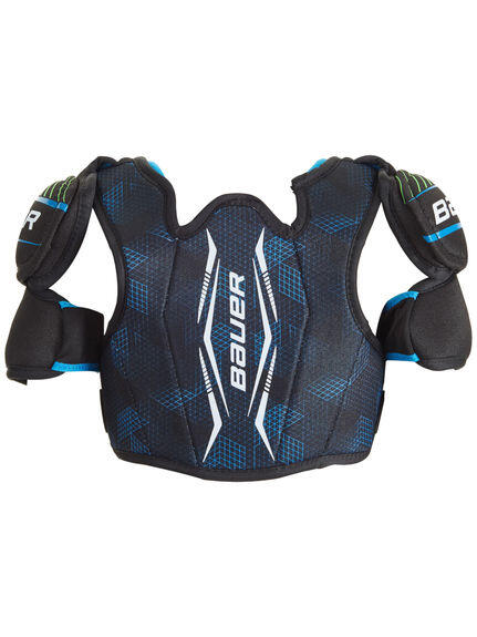 Schouderbeschermer - IJshockey - Junior - X - zwart/blauw 4/5