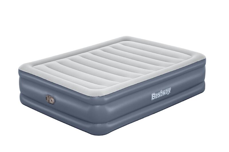 Colchón hinchable senderismo colchón de aire con bomba integrada Bestway Gris