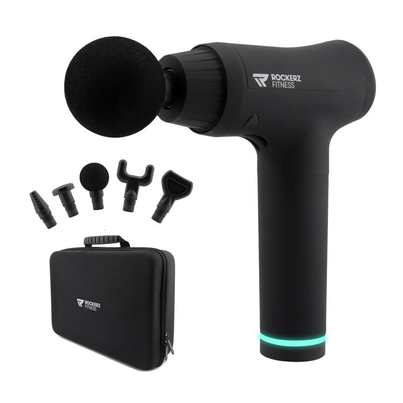 Pistolet de massage - Massage sportif et relaxant - Puissant - Sans fil - Étui i