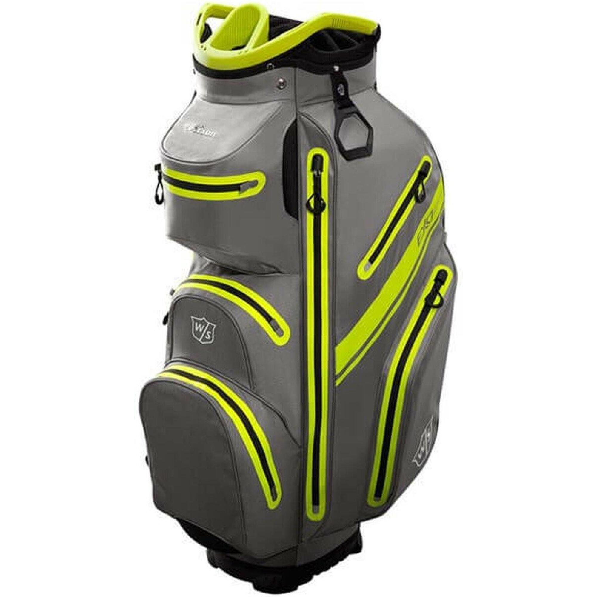 Staff Exo Dry – Wasserfeste Golf Tasche – Cartbag – Grau Gelb