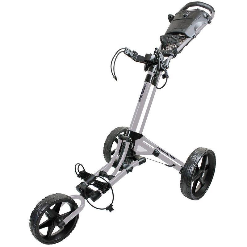 Chariot de golf Fastfold Trike 2.0 - Argent