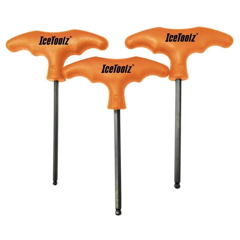 Allen Keys Set Ergo 4-5-6 mm en acier orange 3 pièces