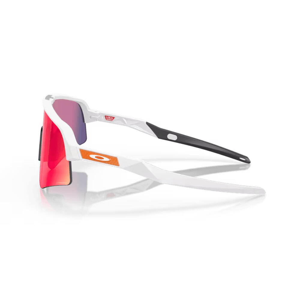 Oakley Sutro Lite Sweep Fietsbril Mat Wit/ Prizm Road 3/8