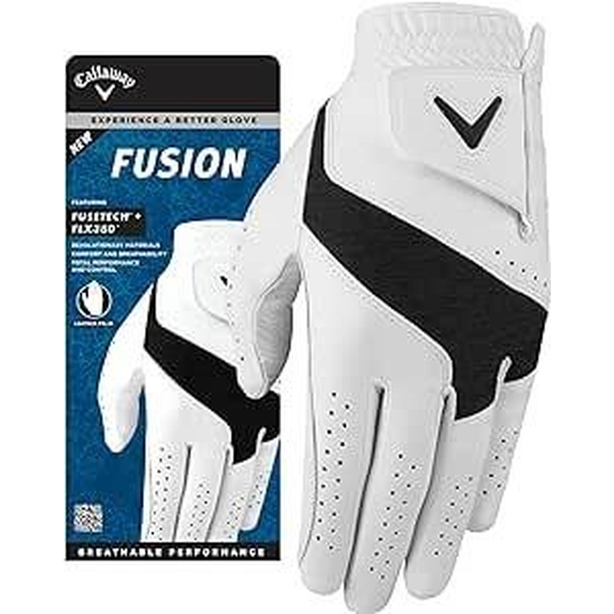 Callaway - Gant De Golf Pour Hommes Callaway Fusion Spann - Gant De Golf - Blanc - 42 M/l - Decathlon