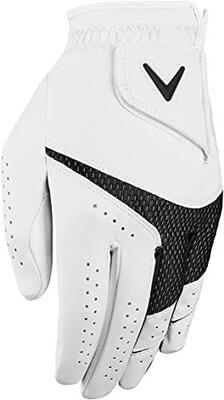 Rechtshandige golfhandschoenen voor heren callaway weather spann pack 2 ud
