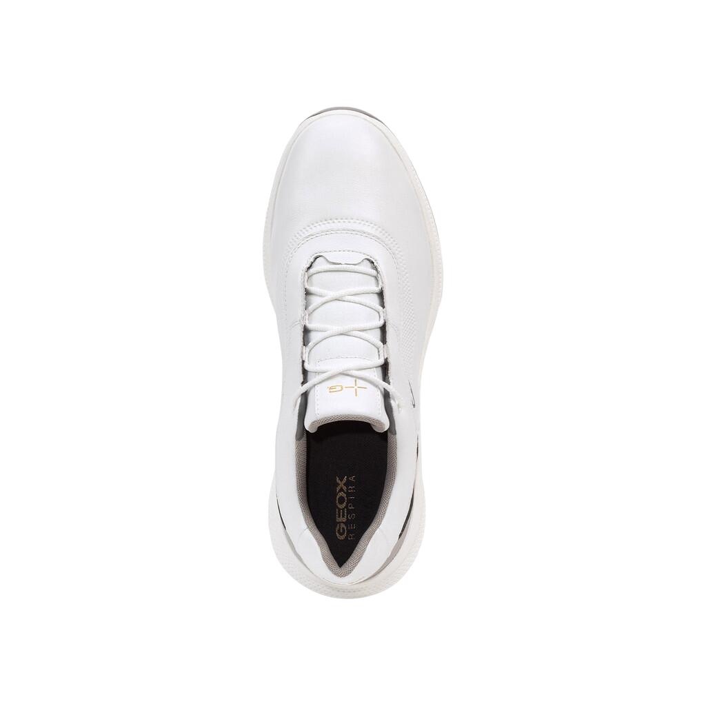 Geox PG1X B ABX G - Sapatos de golfe para homem, Branco/Cinzento 4/6