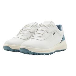Geox PG1X B ABX A - Chaussures de golf pour femmes, blanches/bleues